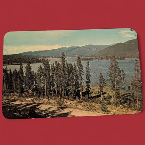 Postcard Shadow Mountain Lake Rock Mountain National Park Colorado Love Joel 64 - Picture 1 of 9